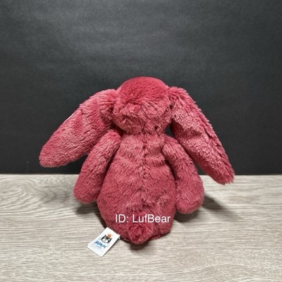 AUTHENTIC❗️Jellycat SMALL bashful sparkly Cassis bunny- NWT