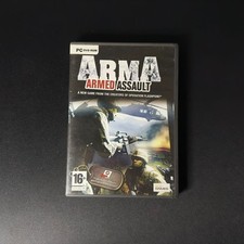 Arma: Armed Assault, a tactical military shooter. PC DVD-ROM physical copy