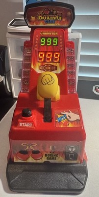 Boxing Club Finger Flick Strength Arcade Style Game