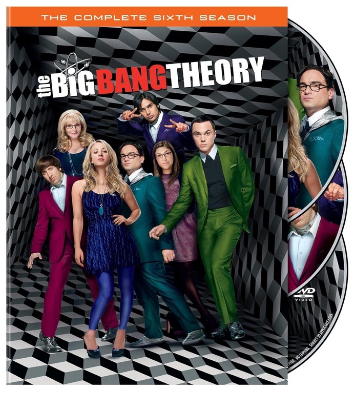 The Big Bang Theory: The Complete Sixth Season (DVD, 2013, 3-Disc Set) b13