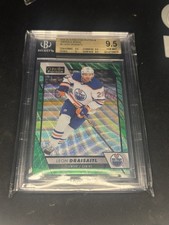 2023-24 O-Pee-Chee Platinum Emerald Surge /10 Leon Draisaitl BGS 9.5