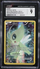 CGC 9 Celebi Full Art Promo Mythical Pokemon Collection 2016 Pokemon Card #XY111