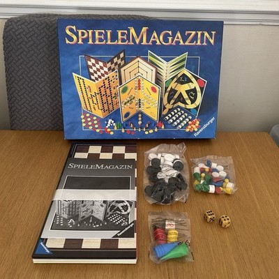 SpielMagazin Ravensburger German Games Compendium Neu Sealed Inhalt 1999
