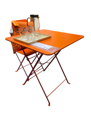 New IKEA SUNDSO Outdoor Table Bright Orange 505.825.81