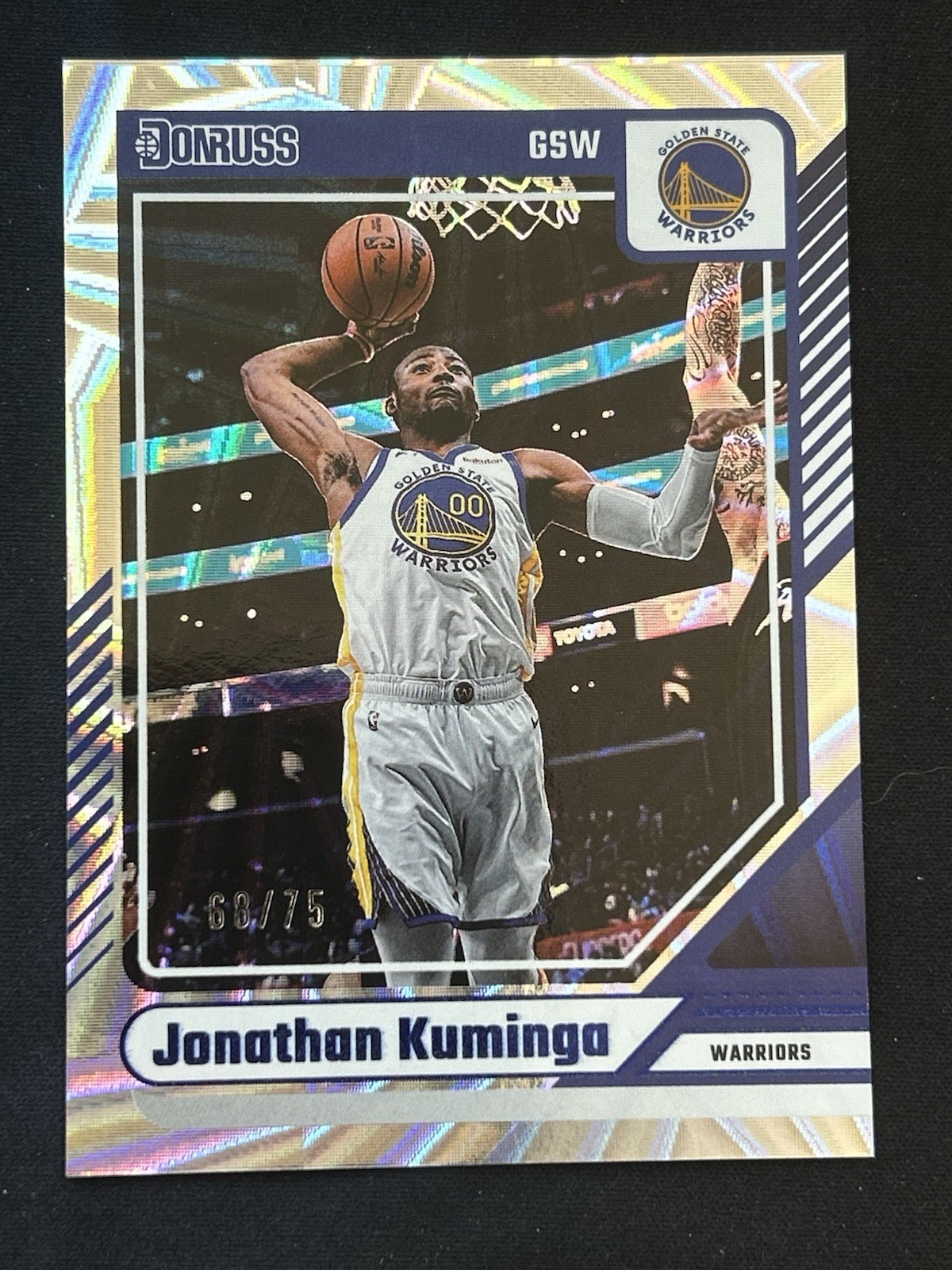2024-25 Panini Donruss #151 Golden State Warriors Jonathan Kuminga /75