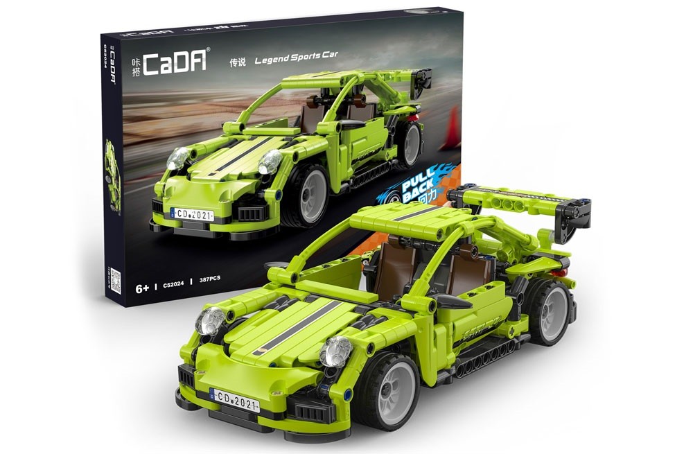 Cada C52024W 1:18 Pull back racing car - 387pcs (Compatible Brick Model)