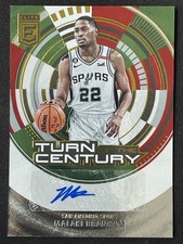 Malaki Branham 2023-24 Donruss Elite Turn of the Century Red Green #TCS-MAL