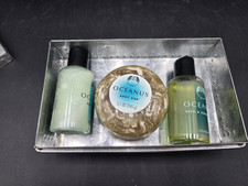 The Body Shop Oceanus 3 PC Set Body Bar, Lotion and Shower Gel