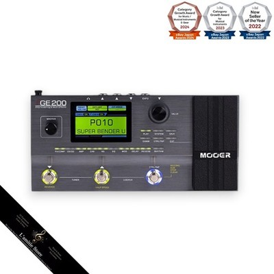 Mooer GE200 Guitar Effects Processor and Amp Modeler with Looper GE 200 JP New