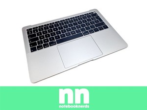 MacBook Air 13" 2018 2019 A1932 Topcase AZERTY Tastatur Französisch Space Grau