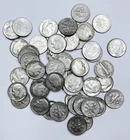 *LOT OF 50 SILVER ROOSEVELT DIMES* NR #G4078