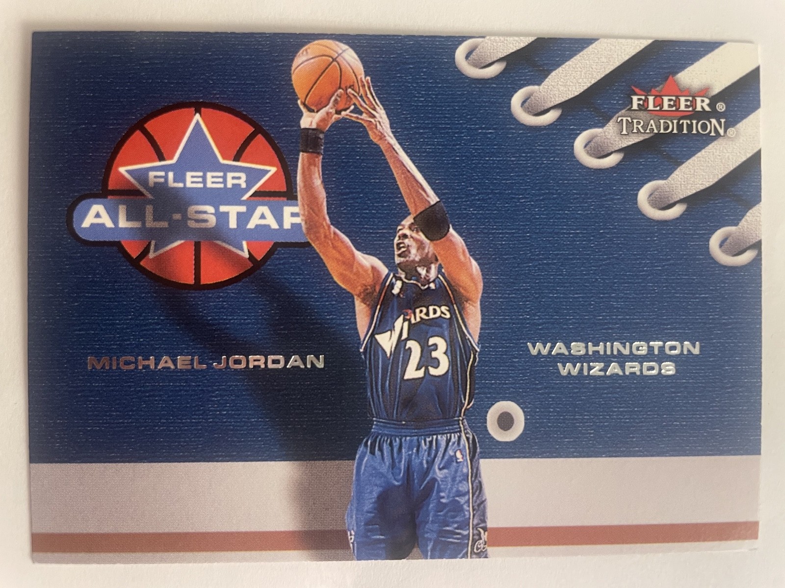 2002-03 Fleer Tradition Fleer All Star Michael Jordan #4AS Wizards
