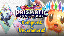 Pokemon TCG Prismatic Evolution - Choose Your Card! Common Uncommon NM/M