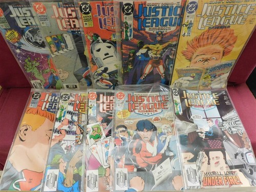 JUSTICE LEAGUE AMERICA 41 42 43 44 45 46 47 48 49 50 DC COMIC RUN 1990