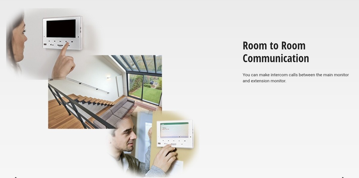 Panasonic SmartCam VL-SV74 Wired Video Intercom System