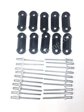 9086-015-002K  (10 SET)  DRYER DOOR LATCH KIT (WITH 20 RIVETS)