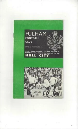 Away Teams F-K Division 1 Home Team Football Programmes