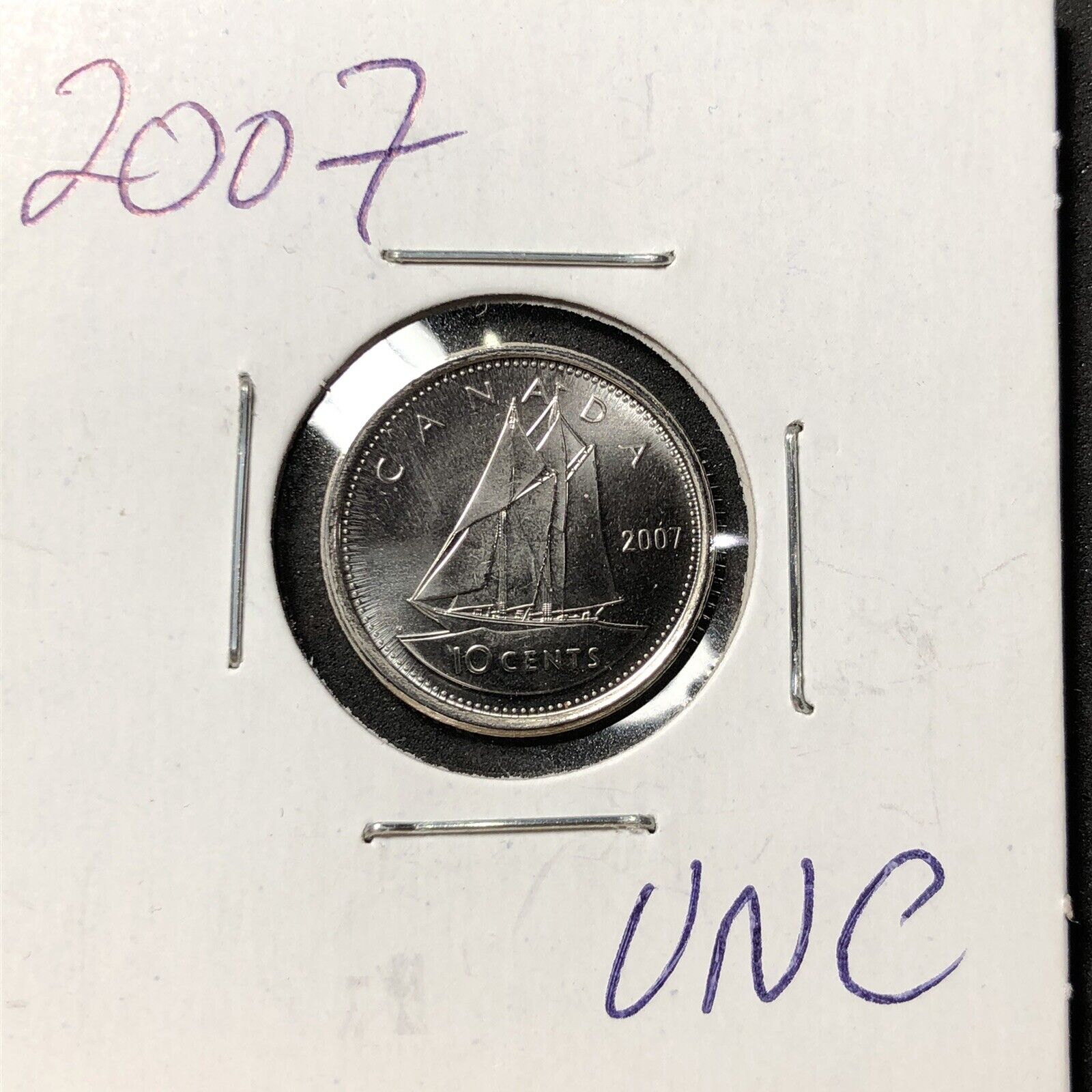 2007 CANADA 10 CENTS***L@@K***HIGH GRADE**UNC**MS***Combined Shipping***L@@K***