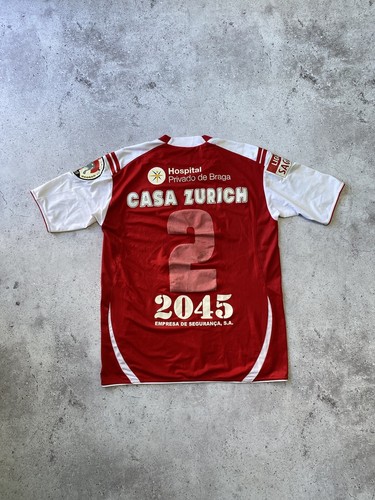 Sc Braga 2009 2010 #2 Football Shirt Soccer Jersey - 第 2/24 張圖片
