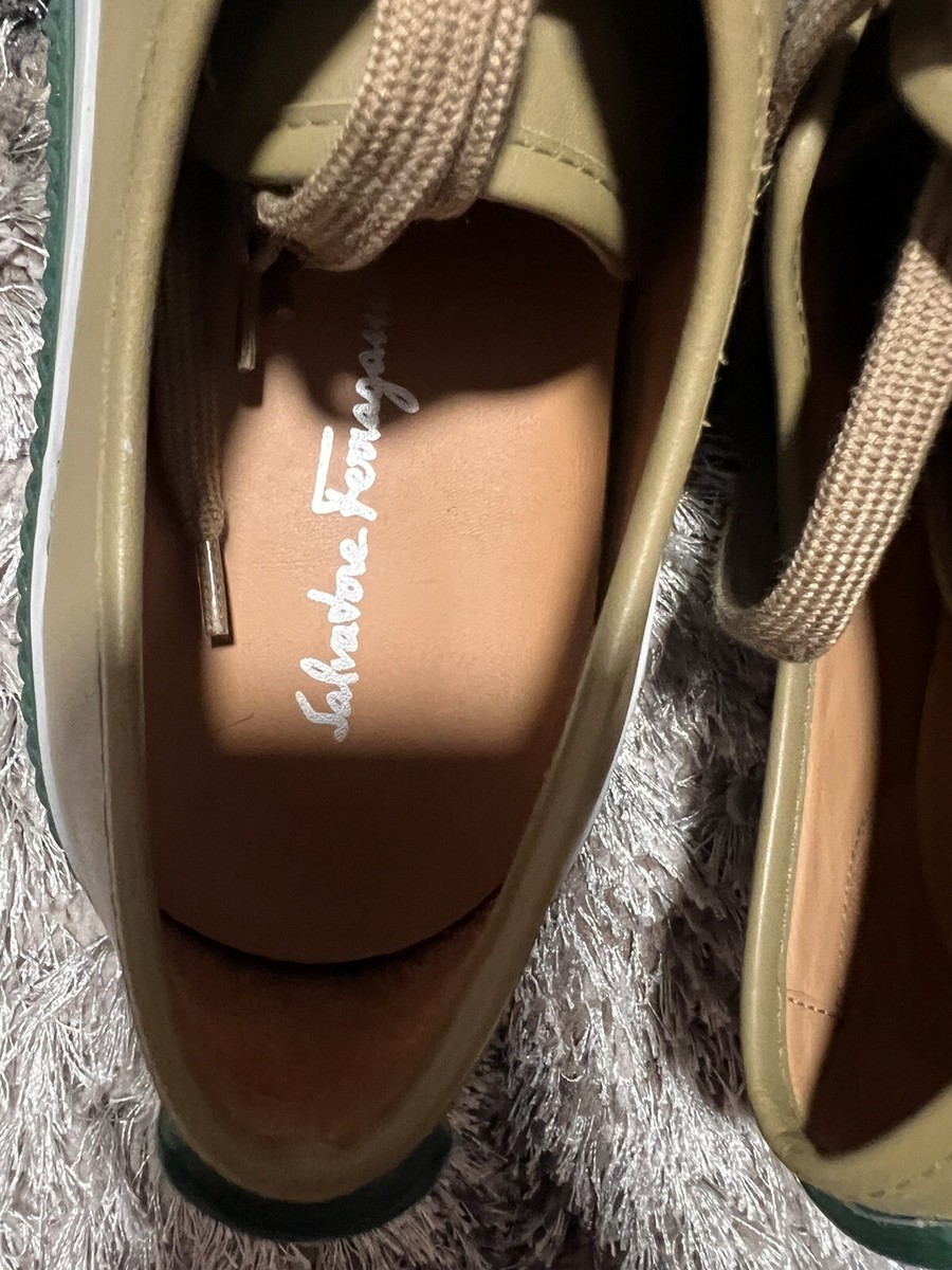 ferragamo mens shoes 8 M Olive Green ferragamo mens shoes 8 M Olive Green | eBay main image 4