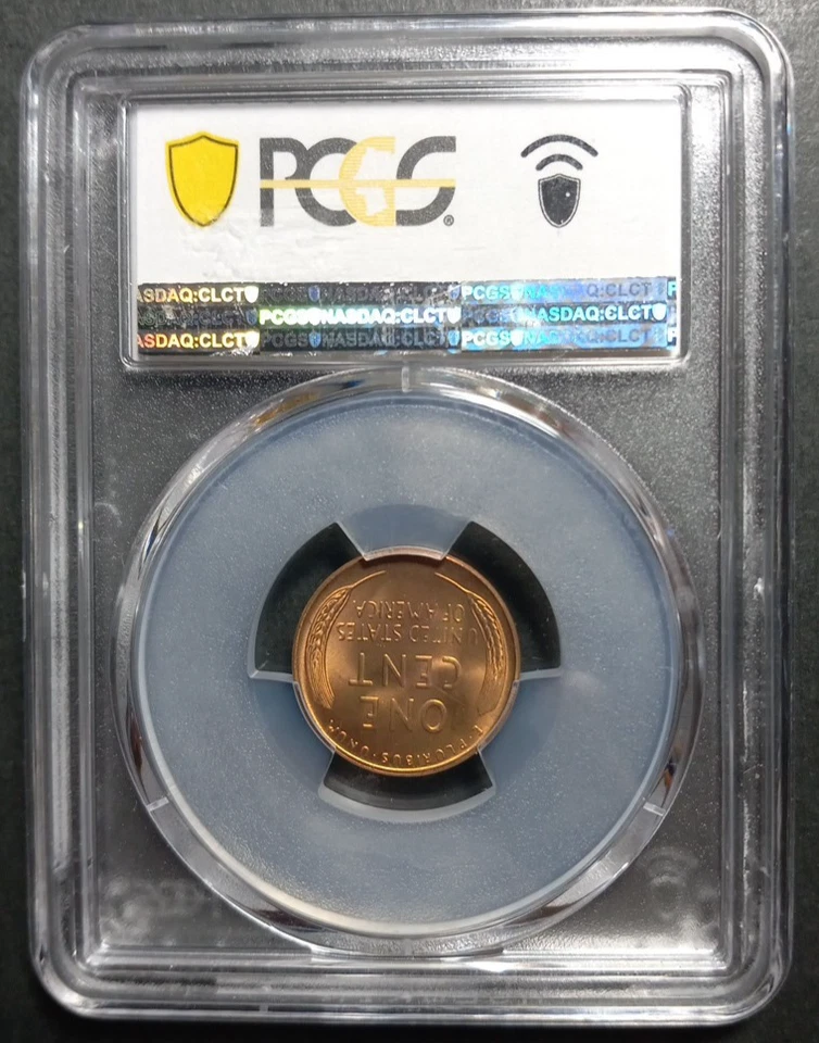 1952-s Wheat Cent - PCGS MS66+ RD - Beauty!        FREE Tracked Shipping!   (S1) - Image 2 of 4