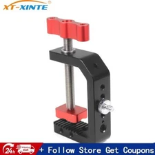 1/4 3/8 Thread Desktop C-Type Super Crab Clamp Desk Fixed Holder Camera Phone