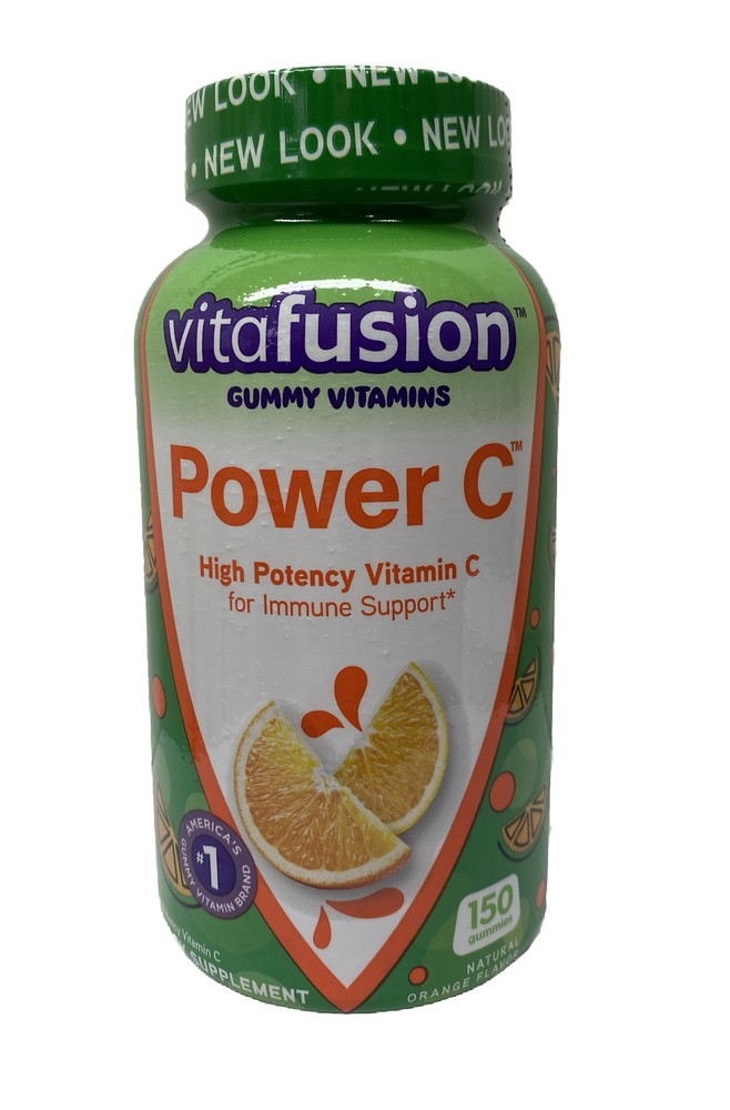 Vitafusion Power C - Natural Orange 240 mg 150 Gummies exp09/2026