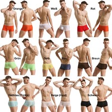 MCT Hipster Pants Eis Seide Slip Shorts Nahtlos TRANSPARENT 10 Farben S bis 3XL