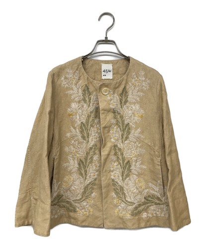 45R リネンダックボレロ インディゴ 【公式通販】