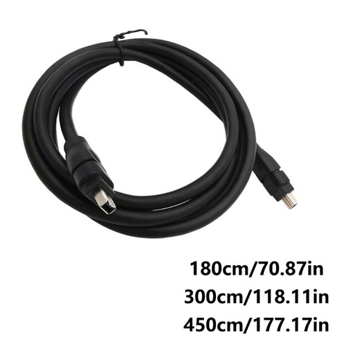 Highly Speed FireWire 400 Cable Firewire 400 IEEE1394 Cord for Video Transfer - Afbeelding 8 van 11