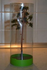 KOBZA ALBERO DI PINO PER DIORAMI Scala 1:87 colore verde scuro cod.3200 1 pz