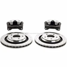 ZZPerformance 12" Rear Brake Upgrade Kit For 1997+ Grand Prix Monte Carlo Regal