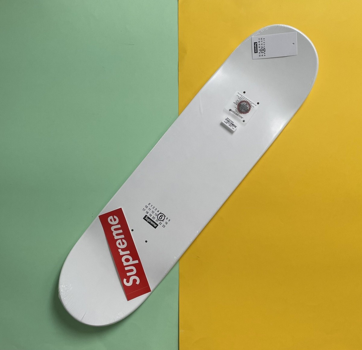 Supreme MM6 Maison Margiela Skateboard Deck | White | eBay UK