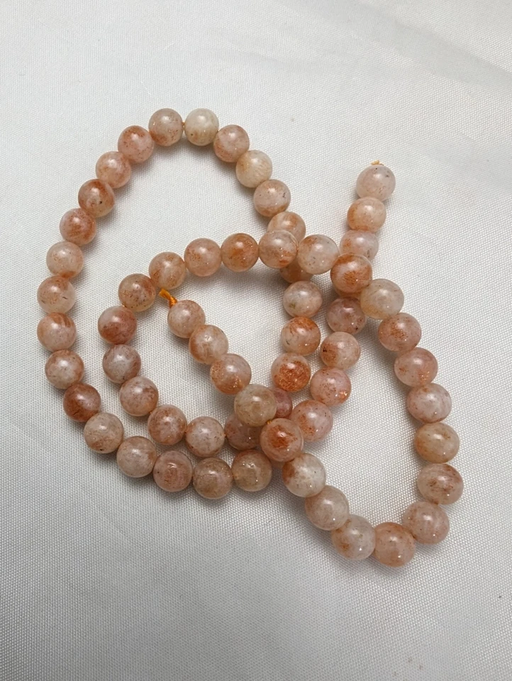 Sunstone Gemstone Beads, Choose Your Shape - Image 4 of 4