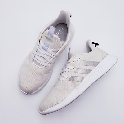 Adidas Puremotion Sneakers White Mesh Cloudfoam Running Shoes Womens Size 10