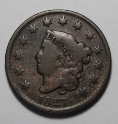 よるふ 1827 Large Cent HU157 | eBay