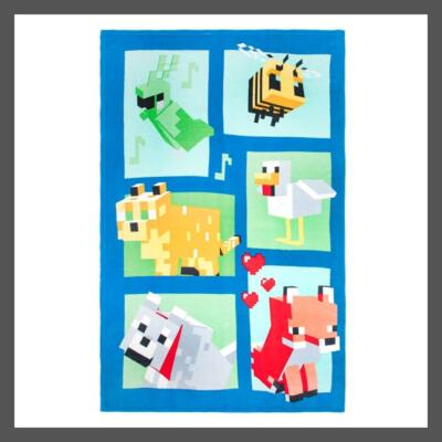 Minecraft Beautiful Day Blanket