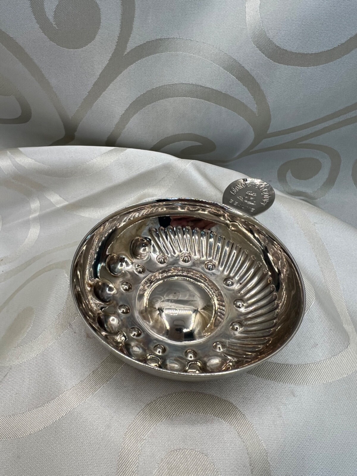 Vintage Leonce Bocquet Beaune Wine tastevin Leonce Bocquet Beaune