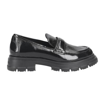 Candice Cooper Slipper & Mokassin CHADO MOK, Lack/Brush, Schwarz, Damen