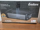 Enders AURORA Tischgrill Holzkohle Grill raucharm Camping BBQ rauchfrei Grau