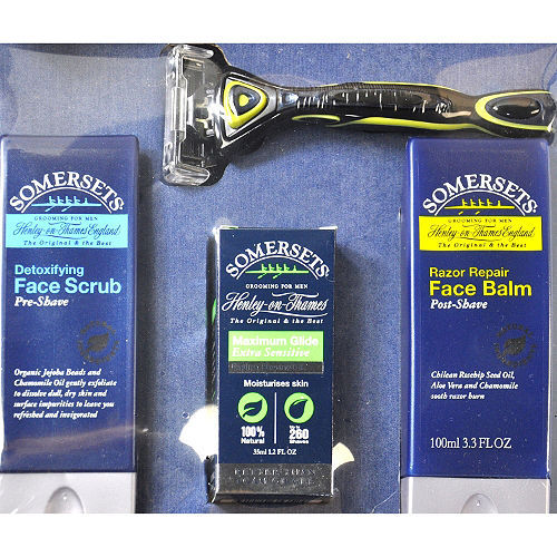 Somersets Men's Shaving Kit The English Shaving Experience Brand