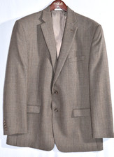 CHAPS by RALPH LAUREN - Signature 2-Button Blazer 100 Lambs Wool Men's Size 46L