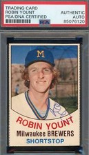 Robin Yount Cards, Rookie Cards and Autographed Memorabilia Guide 13
