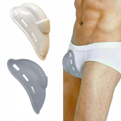 Sexy Enhancer Penis Pouch Schutz Push Up Cup Slips Bademode Silikon Pad