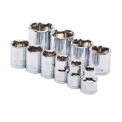 #ad Husky 3 8 in. Drive Standard SAE Socket Set 10 Piece $13.95