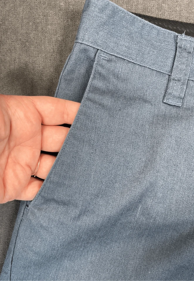 Volcom Shorts Men 28 Blue Hybrid Walkshorts Chino Skate Surf Casual Beach - Image 3 of 4