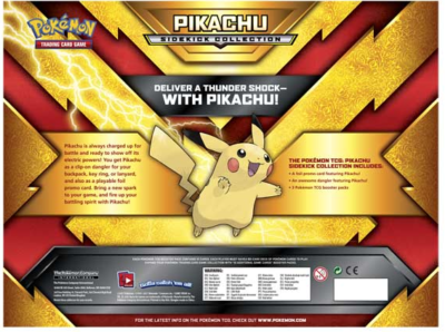コ*ン様 Pokemon TCG Pikachu Sidekick Collec Pokémon TCG Pikachu Sidekick Collection Box - 3 Booster Packs +