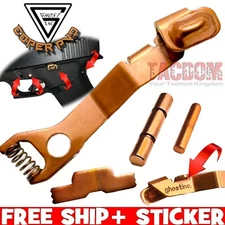 GHOST for GLOCK 42 43 43X 48 COPPER PINS + SLIDE LOCK + EXTENDED SLIDE RELEASE