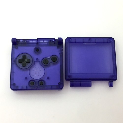 Transparent Blue Clear Shell Housing Case For Nintendo Gameboy Advance SP GBA SP - Picture 5 of 5