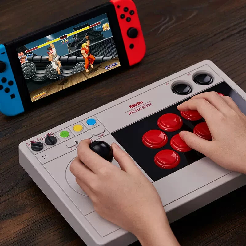 8BitDo Arcade Stick PC Windows Nintendo Switch Video Game Controller Accessories - Image 3 of 3